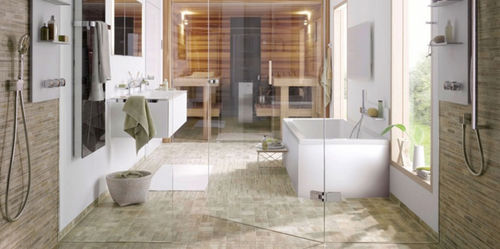 Mosaikfliese für Badezimmer - KEG-14056 - BÄRWOLF - Wand / Keramik / mit geometrischen Motiven