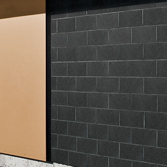 Hohler Betonstein - PROFILE : ABSOLUTE BLACK - brampton brick - für tragende Wand / hochbelastbar / hochleistungsfähig