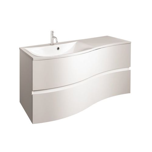 Wandhängender Waschtisch-Unterschrank - SVELTE - Crosswater - Marmor / modern / mit Schubladen