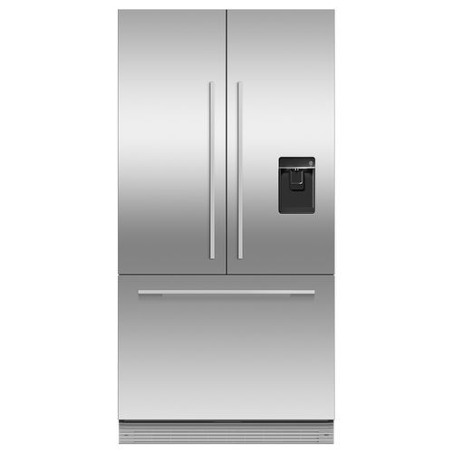 Kühl-Gefrierkombination / mit französischen Türen - RS90AU - Fisher & Paykel - für Privatgebrauch / Einbau / mit Gefrierschrank unten