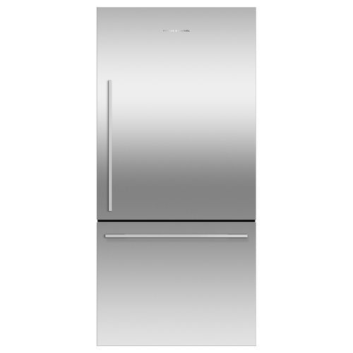 Kühl-Gefrierkombination / mit Doppeltür - RF522WDRX - Fisher & Paykel - für Privatgebrauch / freistehend / mit Gefrierschrank unten
