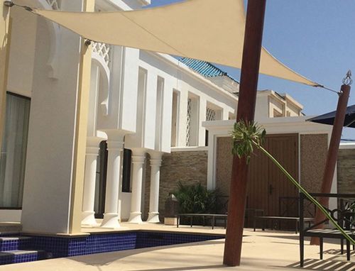 Membrankabel-Flächentragwerk - BANYAN TREE - Eugreb Invest - für Markise / PVC-Folie / für Hotels