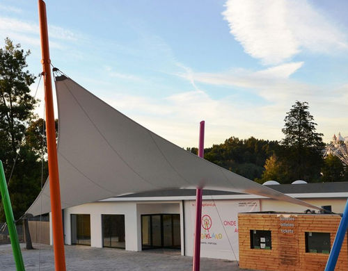 Metallrahmen-Flächentragwerk - MAGIKLAND - Eugreb Invest - für Unterstand / PVC-Folie / für Events