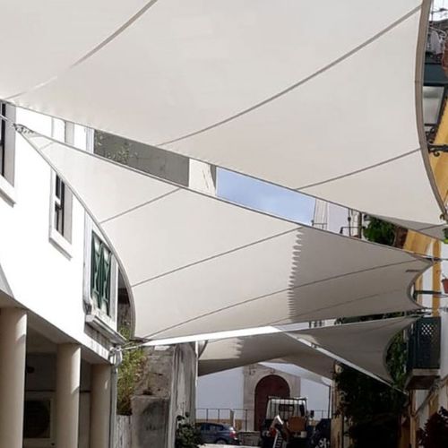 Metallrahmen-Flächentragwerk - STREETS IN ABRANTES - Eugreb Invest - für Markise / für Unterstand / PVC-Folie