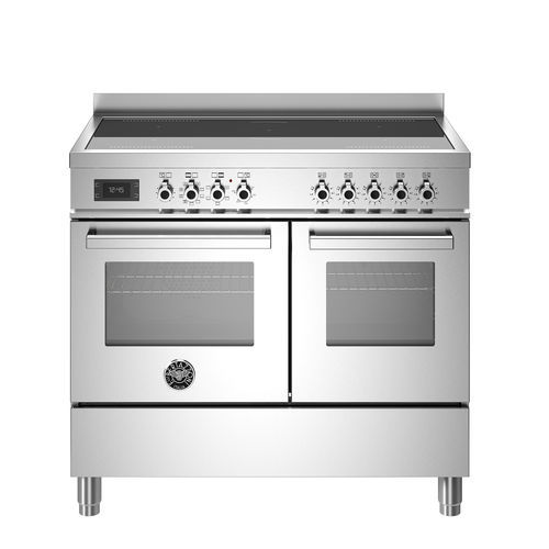 Induktionsherd - PRO105I2EXT - Bertazzoni - Profi / mit 5 Kochfeldern / mit 2 Öfen