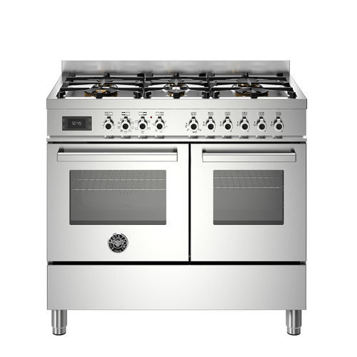 Gasherd - PRO106L2EXT - Bertazzoni - elektrisch / Profi / mit 6 Kochfeldern