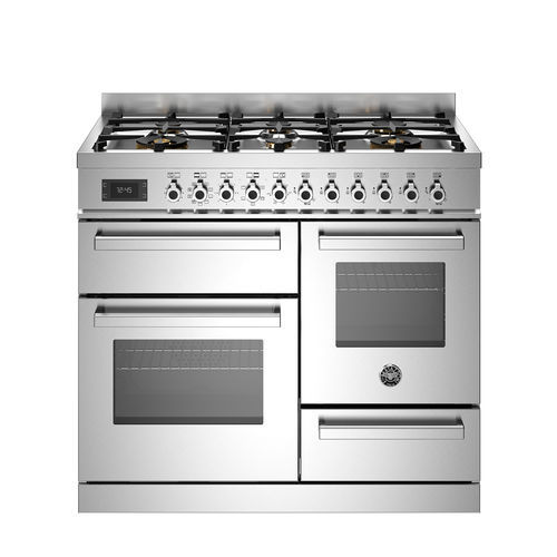 Gasherd - PRO106L3EXT - Bertazzoni - elektrisch / Profi / 6 Brenner