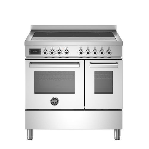 Induktionsherd - PRO95I2EXT - Bertazzoni - Profi / mit 5 Kochfeldern / mit 2 Öfen