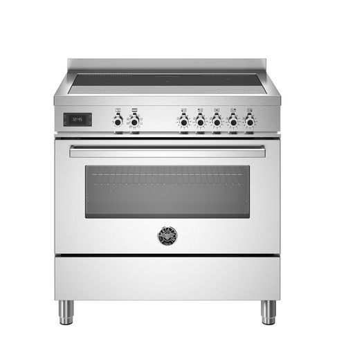 Induktionsherd - PRO95I1EXT - Bertazzoni - Profi / mit 5 Kochfeldern / mit 1 Ofen