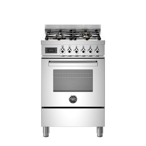 Gasherd - PRO64L1EXT - Bertazzoni - elektrisch / Profi / mit 4 Kochfeldern