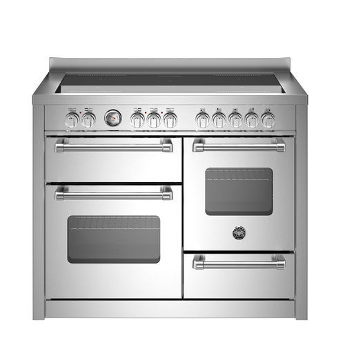 Induktionsherd - MAS115I3EXC - Bertazzoni - mit 5 Kochfeldern / mit 3 Öfen / Klasse A