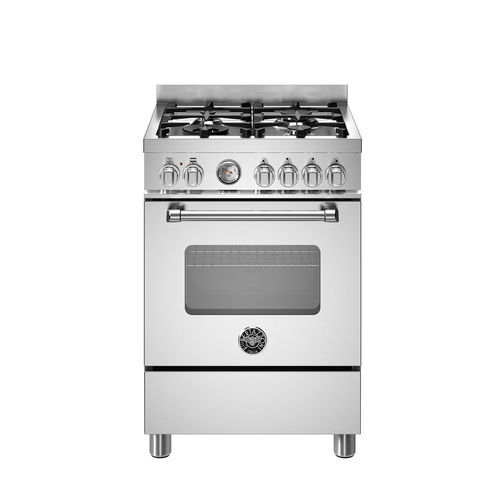 Gasherd - MAS64L1EXC - Bertazzoni - elektrisch / mit 4 Kochfeldern / mit 1 Ofen