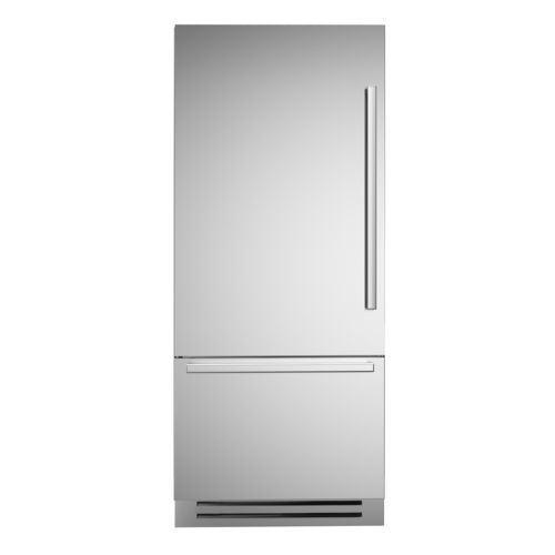 Kühl-Gefrierkombination mit Schublade - REF905BBLXTT - Bertazzoni - Profi / Einbau / mit Gefrierschrank unten