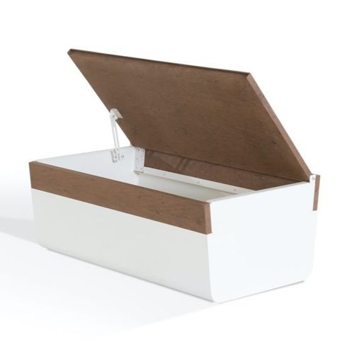 Moderne Truhe - BAUL - TARIMATEC - für Außenbereich / Holz / Stahl