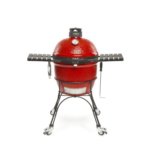 Holzkohle-Gartengrill - CLASSIC JOE™ - SERIES II - Kamado Joe - bodenstehend / auf Rollen / Edelstahl