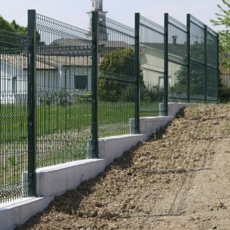 Zaun / geschweißter Maschendraht - GARDEN - Libra Industriale spa - Garten / galvanisiertem Stahl / aus lackiertem Stahl