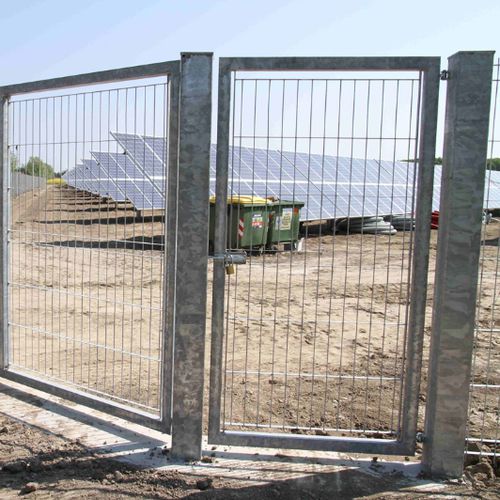 Maschendrahtzaun - OPEN - Grigliati Baldassar S.r.l. - für Baustellen / Metall