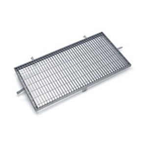 Lüftungsgitter / galvanisiertem Stahl - DOG H 30  - Grigliati Baldassar S.r.l. - rechteckig