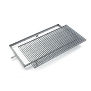 Lüftungsgitter / galvanisiertem Stahl - WOLF H 30  - Grigliati Baldassar S.r.l. - rechteckig