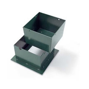 Abwasserschacht / galvanisiertem Stahl - GARDEN H 200 - Grigliati Baldassar S.r.l.