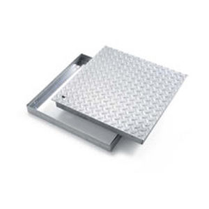 Schachtdeckel / galvanisiertem Stahl - TRANSIT H 50 - Grigliati Baldassar S.r.l. - quadratisch / Fertigbau