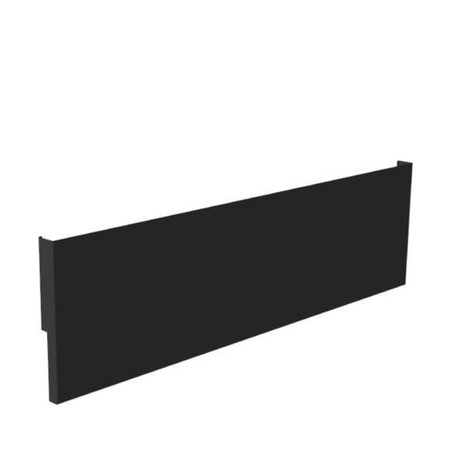 Schwarze Zierleiste - dixneuf - Stahl / rechteckig / Dekor