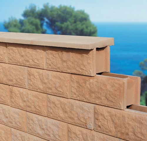 Mauerabdeckung für Gartenzäune - UP Series  - SAS PREFABRICADOS DE HORMIGON SA - Beton