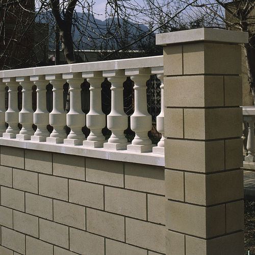 Hohler Betonstein - BLO20 - SAS PREFABRICADOS DE HORMIGON SA - für Umzäunungen / hochbelastbar / Verbindung