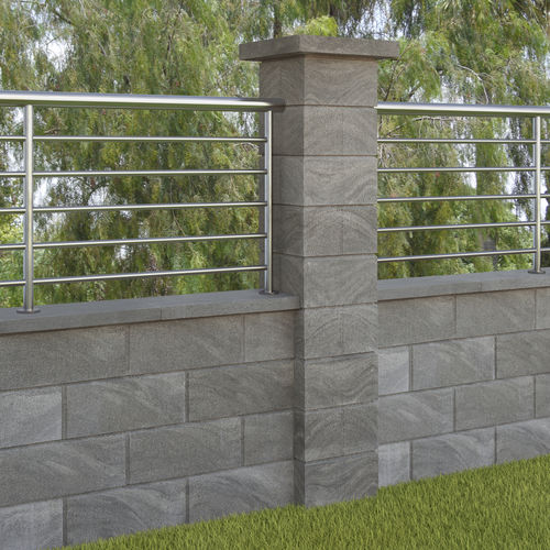 Hohler Betonstein - BLOM20 - SAS PREFABRICADOS DE HORMIGON SA - für Umzäunungen / hochbelastbar / Verbindung