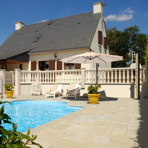Betonplattenbelag - DORDOGNE   - SAS PREFABRICADOS DE HORMIGON SA - für Außenbereich / für Garten / für Terrasse