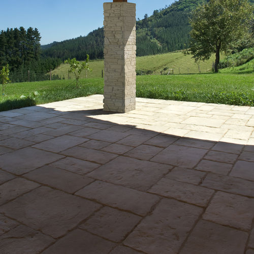 Betonplattenbelag - DOMUSPACK A  - SAS PREFABRICADOS DE HORMIGON SA - für Außenbereich / für Garten / für Terrasse
