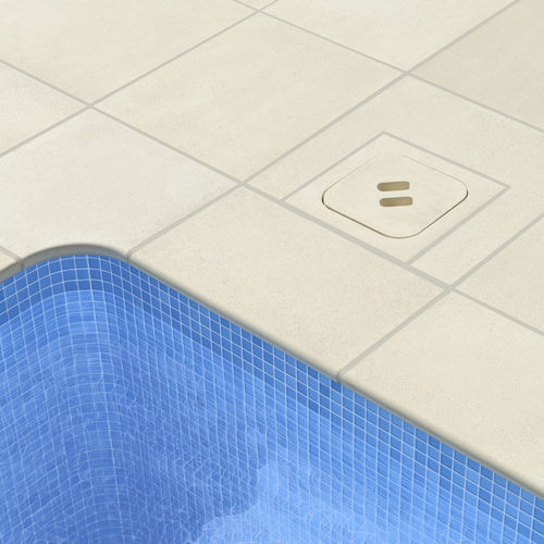 Betonablaufrost - GARONNE SKIMMER - SAS PREFABRICADOS DE HORMIGON SA - für Pool