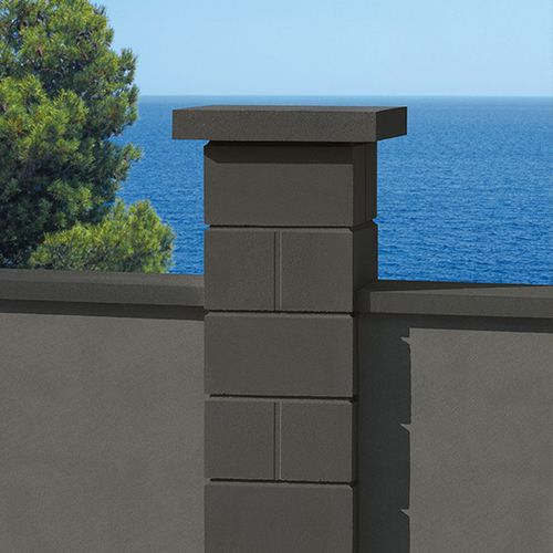 Hohler Betonstein - SMOOTH  - SAS PREFABRICADOS DE HORMIGON SA - für Umzäunungen / für Fundament / für Pfeiler