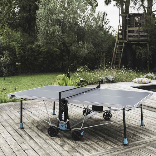 Tischtennisplatte für Außenbereich - 300X SPORT  - Cornilleau - modern / für Privatgebrauch / für öffentliche Bereiche