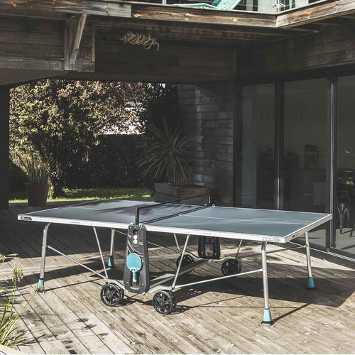 Tischtennisplatte für Außenbereich - 200X SPORT   - Cornilleau - modern / für Privatgebrauch / für öffentliche Bereiche