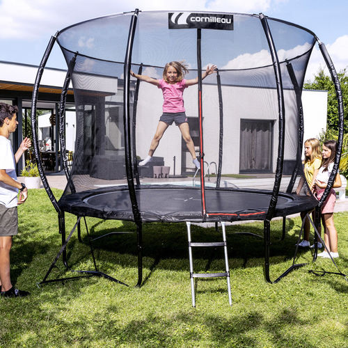 Federloses Trampolin - Springcare 8FT - Cornilleau - für Spielplätze / rund / für Privatgebrauch