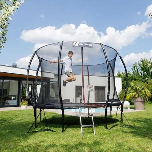 Federloses Trampolin - 10FT  - Cornilleau - für Spielplätze / rund / für Privatgebrauch