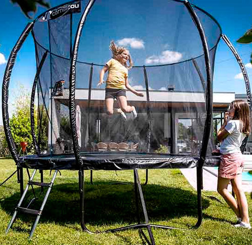 Federkern-Trampolin - 12FT  - Cornilleau - für Spielplätze / rund / für Privatgebrauch