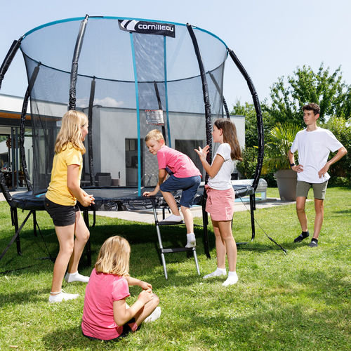 Federkern-Trampolin - Spring 8FT - Cornilleau - für Spielplätze / rund / für Privatgebrauch