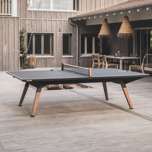Tischtennisplatte für Außenbereich - ORIGIN - BLACK - Cornilleau - modern / für Privatgebrauch / für Hotels