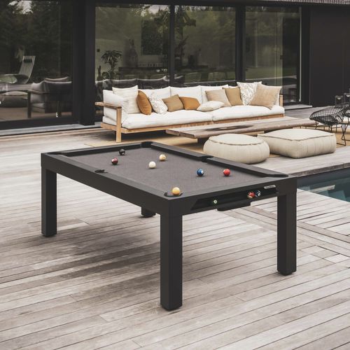 Billardtisch für Außenbereich - Classic - Black - Cornilleau - modern / für Privatgebrauch / für Gewerbegebrauch