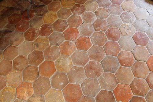 Terrakottafliesen - 06666 - bca materiaux anciens - poliert / für den Innenraum / für Außenbereich