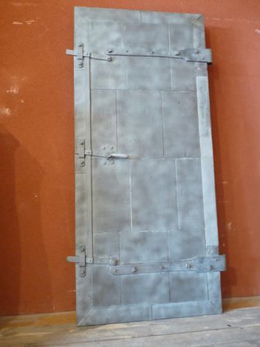 Eingangstür - bca materiaux anciens - Holz / einflügelig / ohne Verglasung