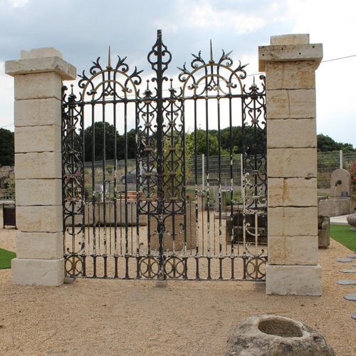 Einflügeliges Tor - bca materiaux anciens - Schmiedeeisen