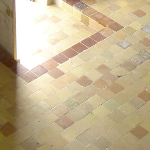 Terrakottafliesen - 00427 - bca materiaux anciens - poliert / für den Innenraum / bodenstehend