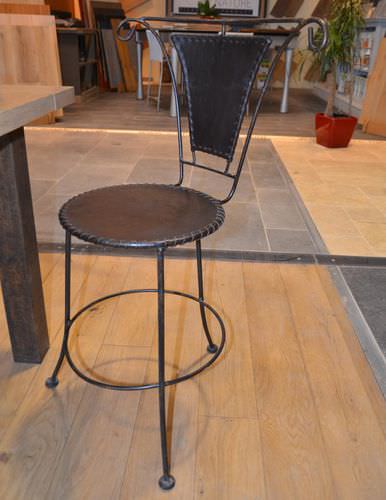 Klassischer Gartenstuhl - bca materiaux anciens - Schmiedeeisen / klappbar / für Privatgebrauch
