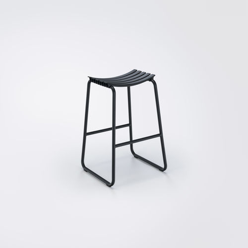 Moderner Barhocker - CLIPS - Houe - Kunststoff / Gestell aus Aluminium / mit Kufengestell
