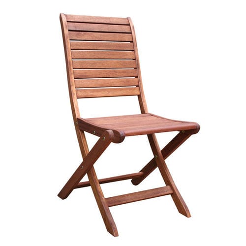 Moderner Stuhl - HYPER - Woodline Shade Solutions - für Außenbereich / Holz / klappbar