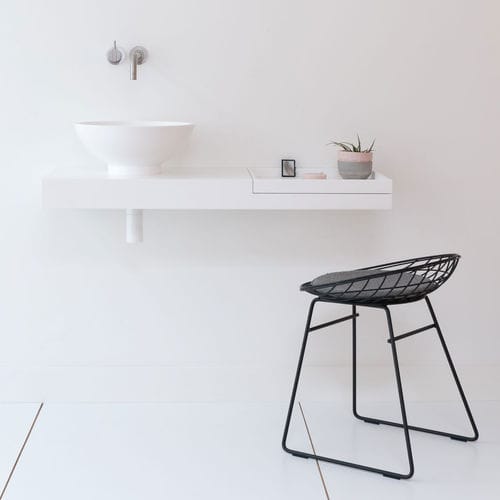 Verbundwerkstoff-Waschtischplatte - FLAT - NotOnlyWhite