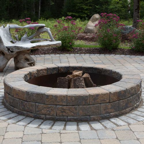Garten-Feuerstelle / Holz - NANTUCKET - shaw brick